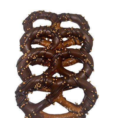 Milk Chocolate Dipped Pretzels