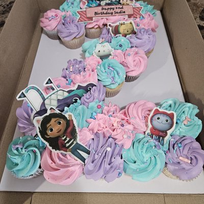Number Cupcakes 24 Count