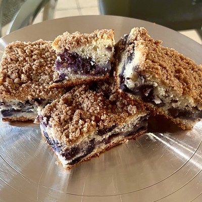 Gluten-Free Blueberry Coffee Cake
