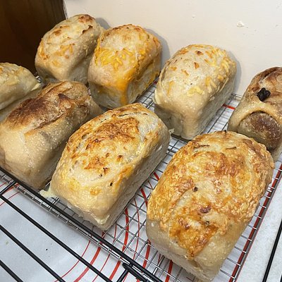 Snacking Loaves: Asiago, Cheddar, Seeded, Pepperjack, or Cinnamon Swirl! -$5 Each Or 3 For $12