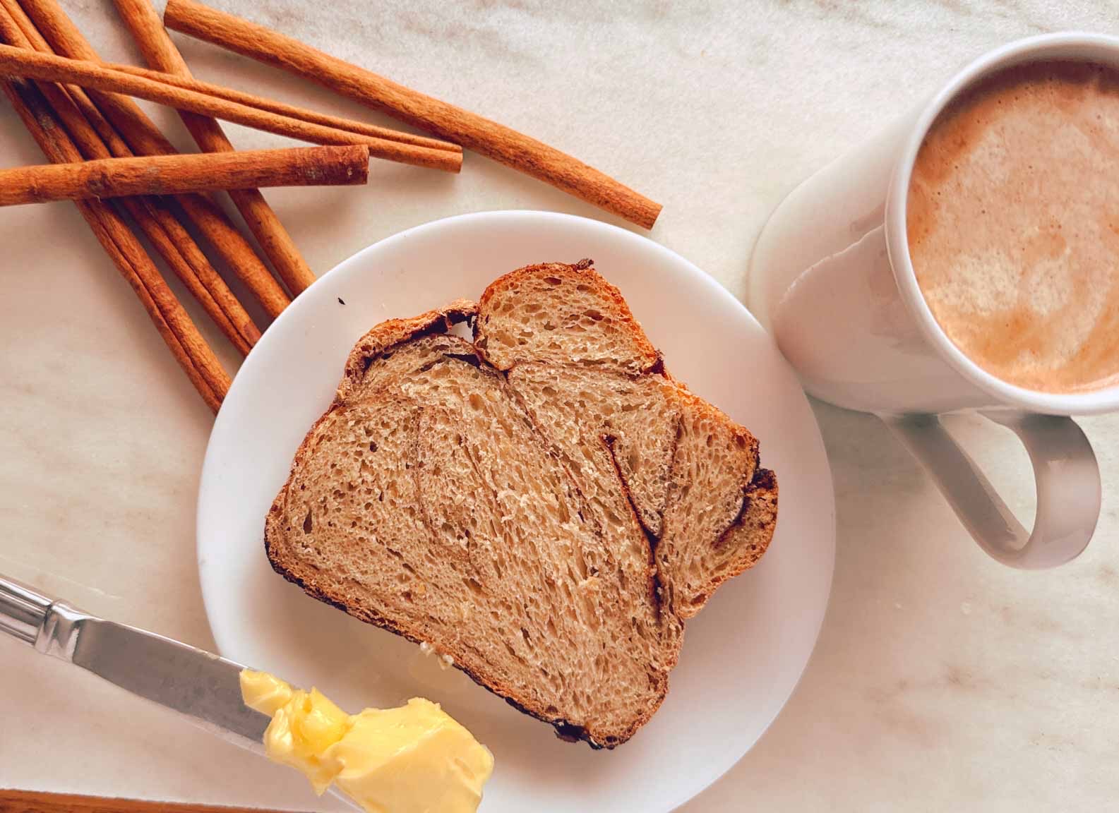 Cinnamon Sugar Sourdough Loaf