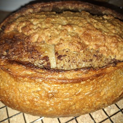 Apple Crisp Sourdough Boule