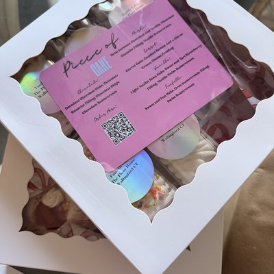 Wedding Cake Tasting Box 