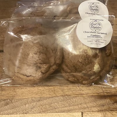 Chocolate Caramel Cookies