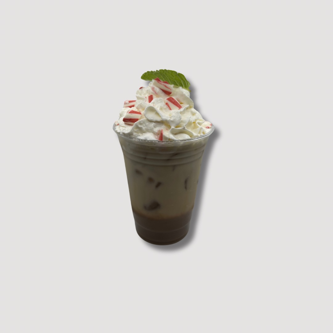 Iced White Peppermint Mocha 