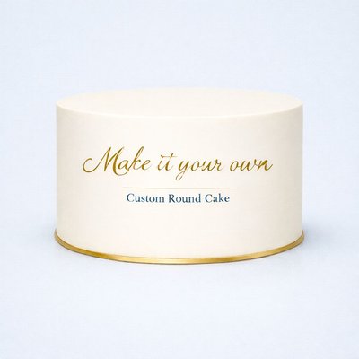 Custom Round Cake