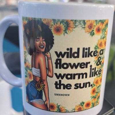 Wild Like A Flower Mug