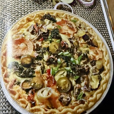 Roasted Veggie Pie 