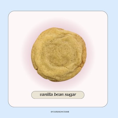 Vanilla Bean Sugar Cookies (dozen)