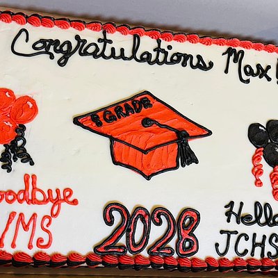 Graduation Cookie Cake