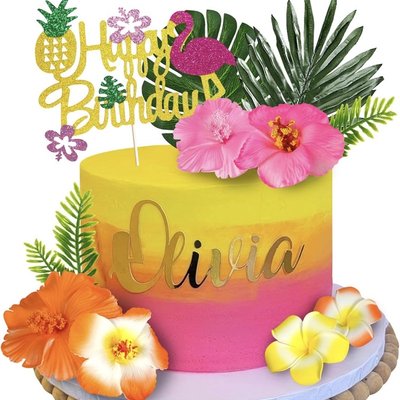 Tropical 🌴 8 Inches Cake