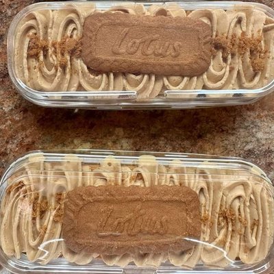 Biscoff Cookie Butter Mini Loaf Cake
