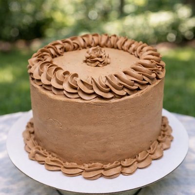 Classic Chocolate Buttercream Cake 