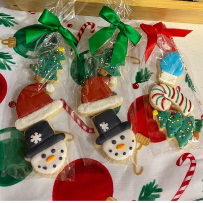 Three Pack Mini Christmas Cookues 
