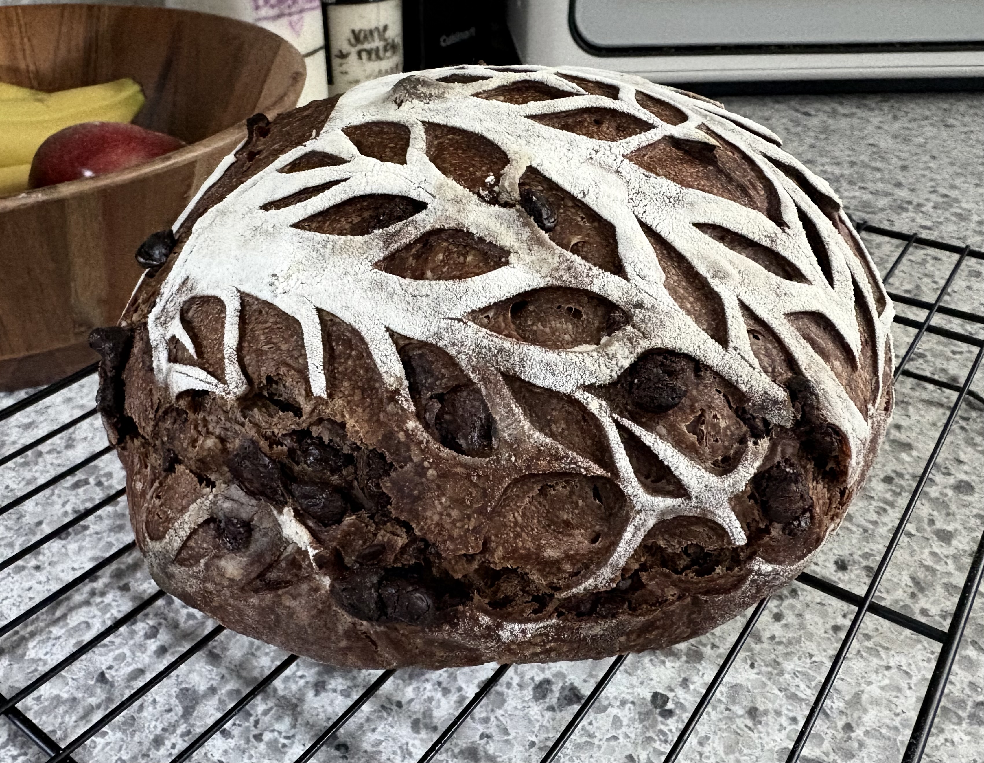 Double Chocolate Sourdough Bread 