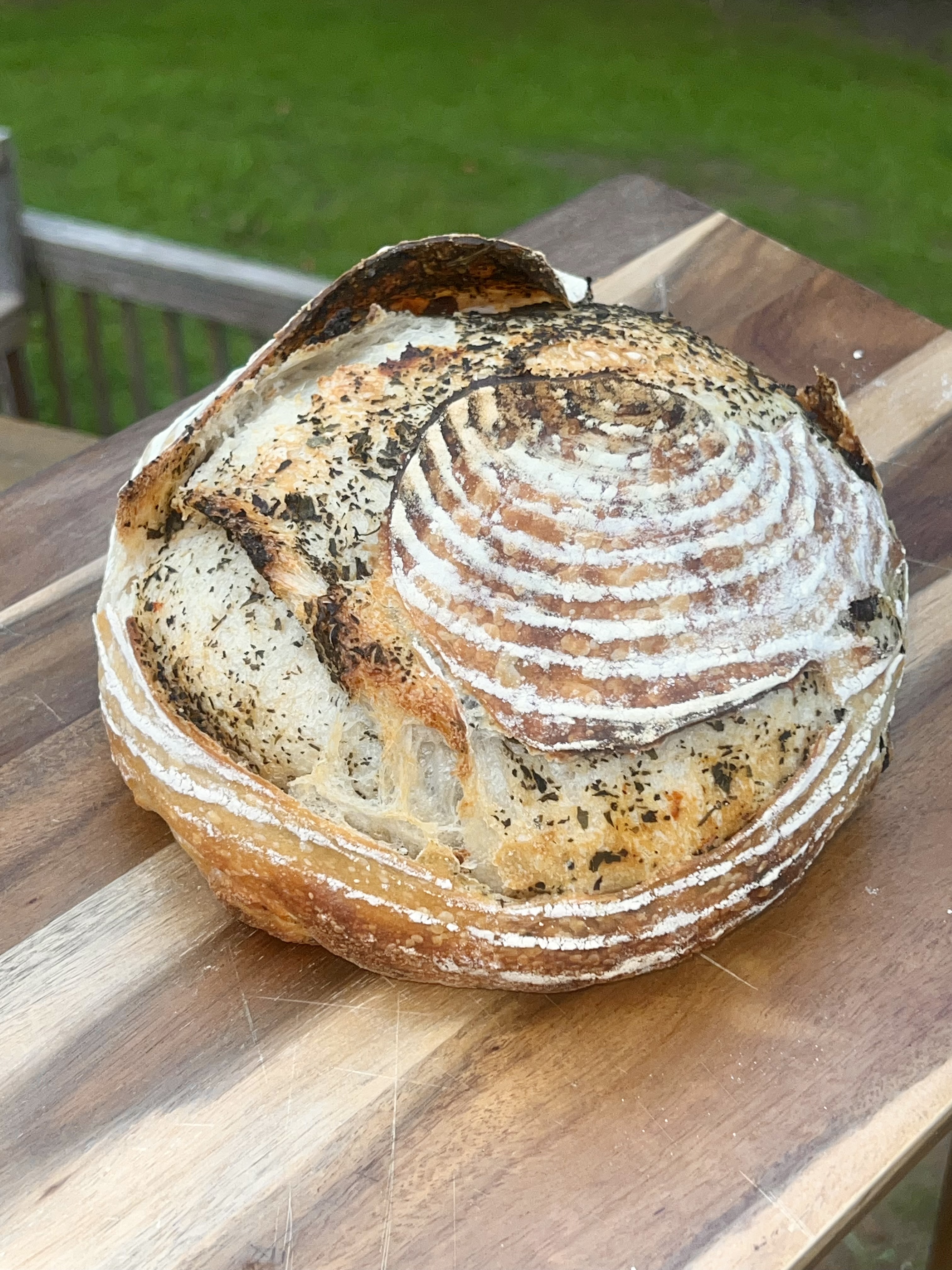Sun-dried Tomato n Basil Loaf