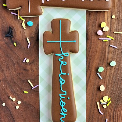 HE IS RISEN Cross