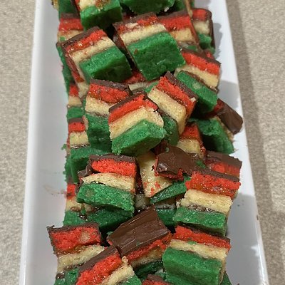 Rainbow Cookies 