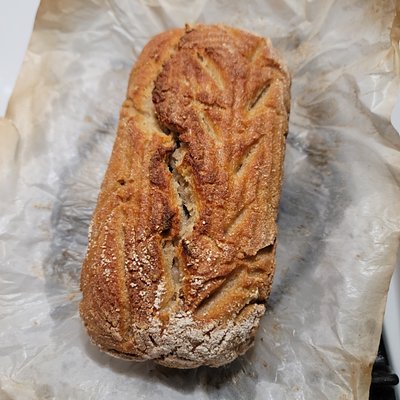 Geff's Plain Sourdough (Made with gluten free Ingredients)