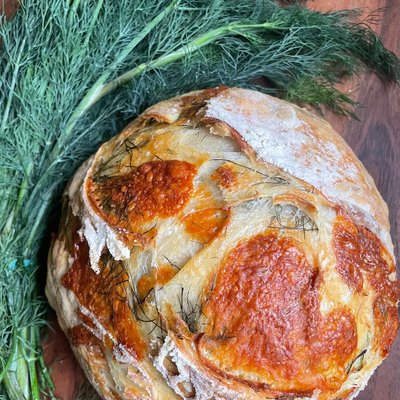 Dill & White Cheddar Sourdough 