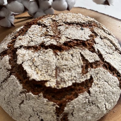 Ukrainian Rye Sourdough Bread 