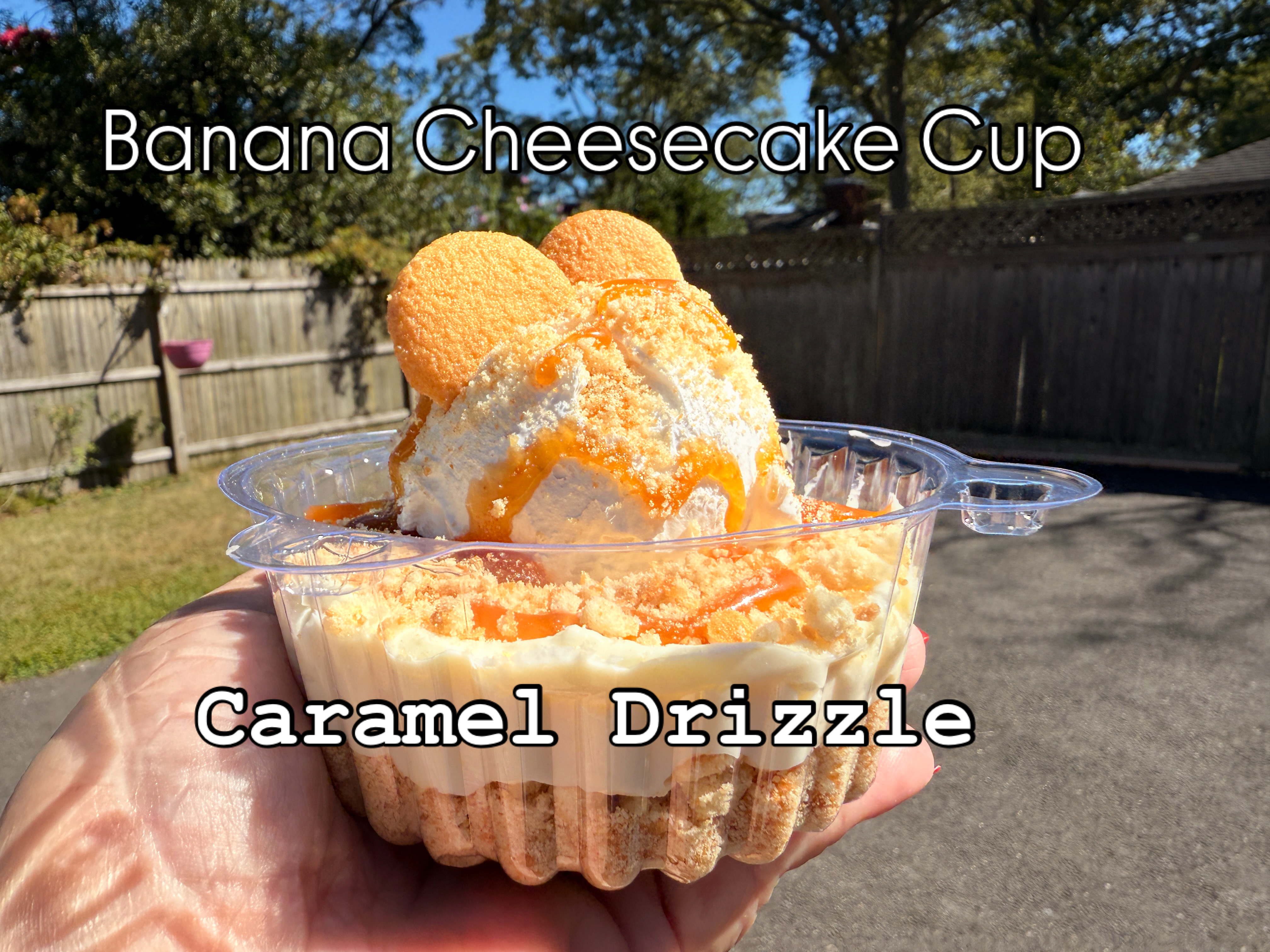 Banana Cheesecake Parfait Cup