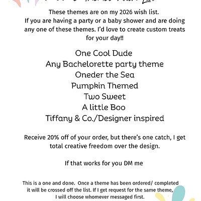 2026 Theme Wishlist 