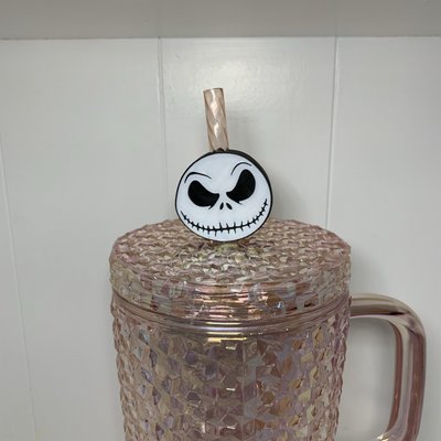 Skeleton Straw Topper