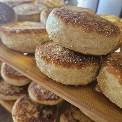 Sourdough English Muffins - 6 Count