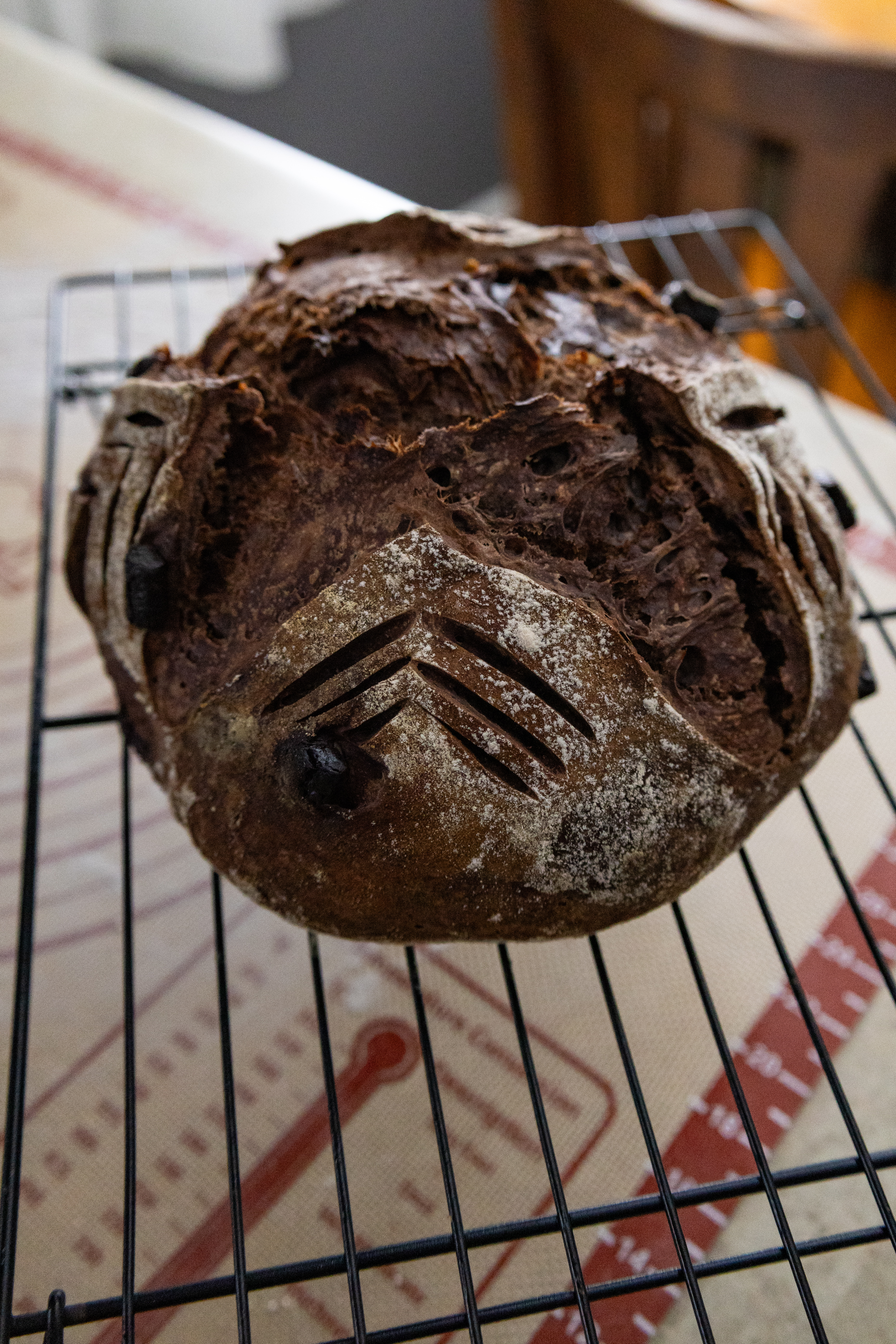 Double Chocolate Sourdough Loaf