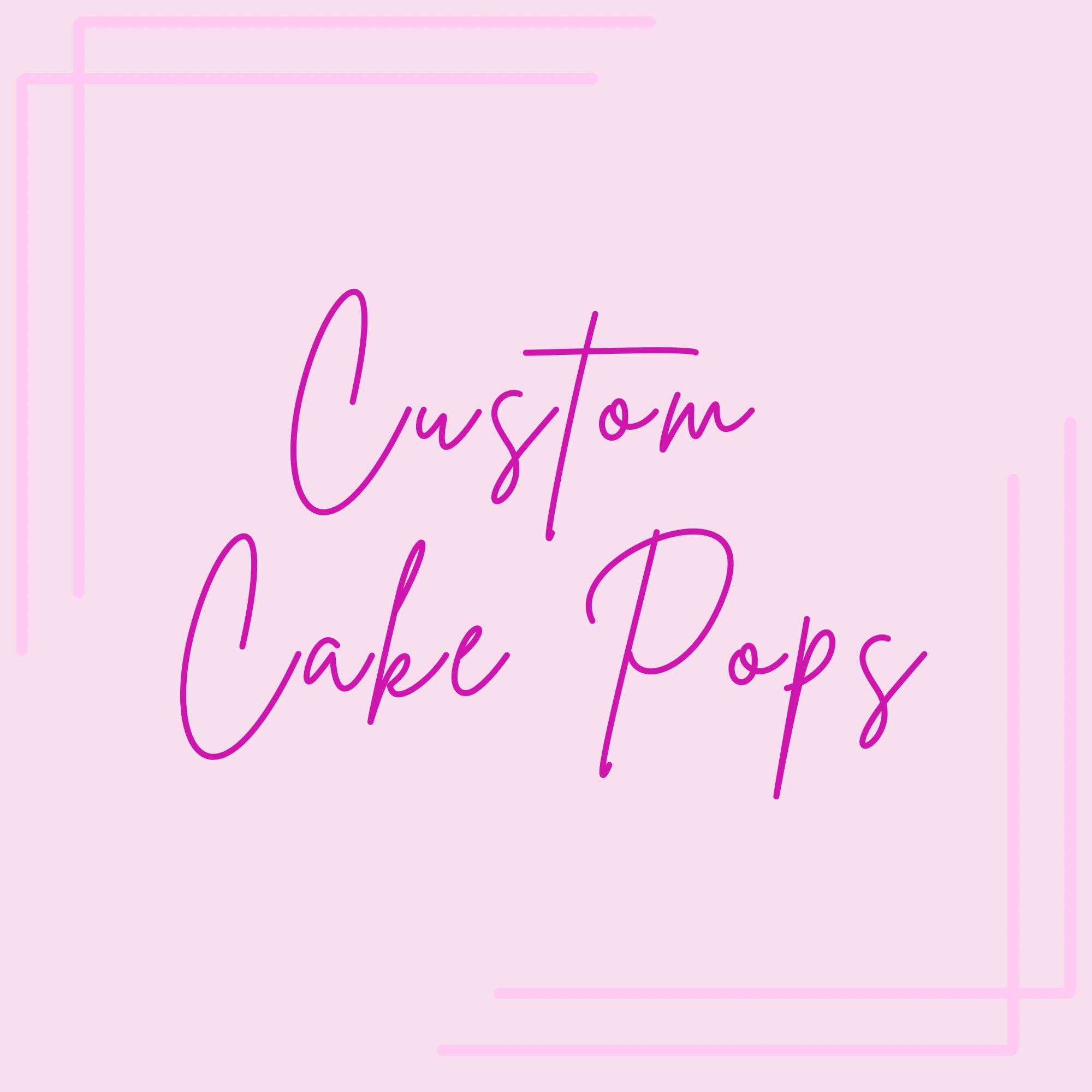 Custom Cake Pops