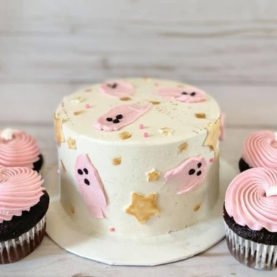 Mini Ghost Cake