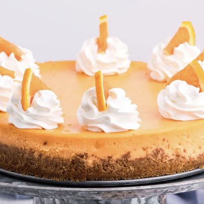 Orange Creamsicle Cheesecake 