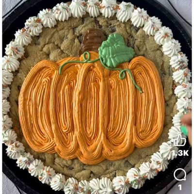 Fall 12 Inch Cookie Cake
