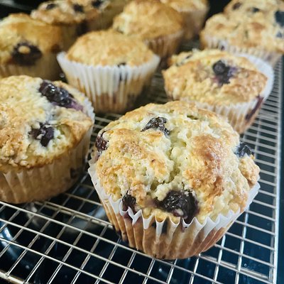 Lemon Blueberry Muffins 