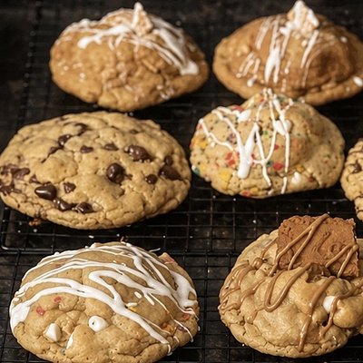 Sourdough Brown Butter Choc Chip Cookie