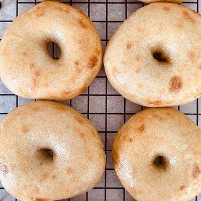 Sourdough Bagels - Plain (4ct) 