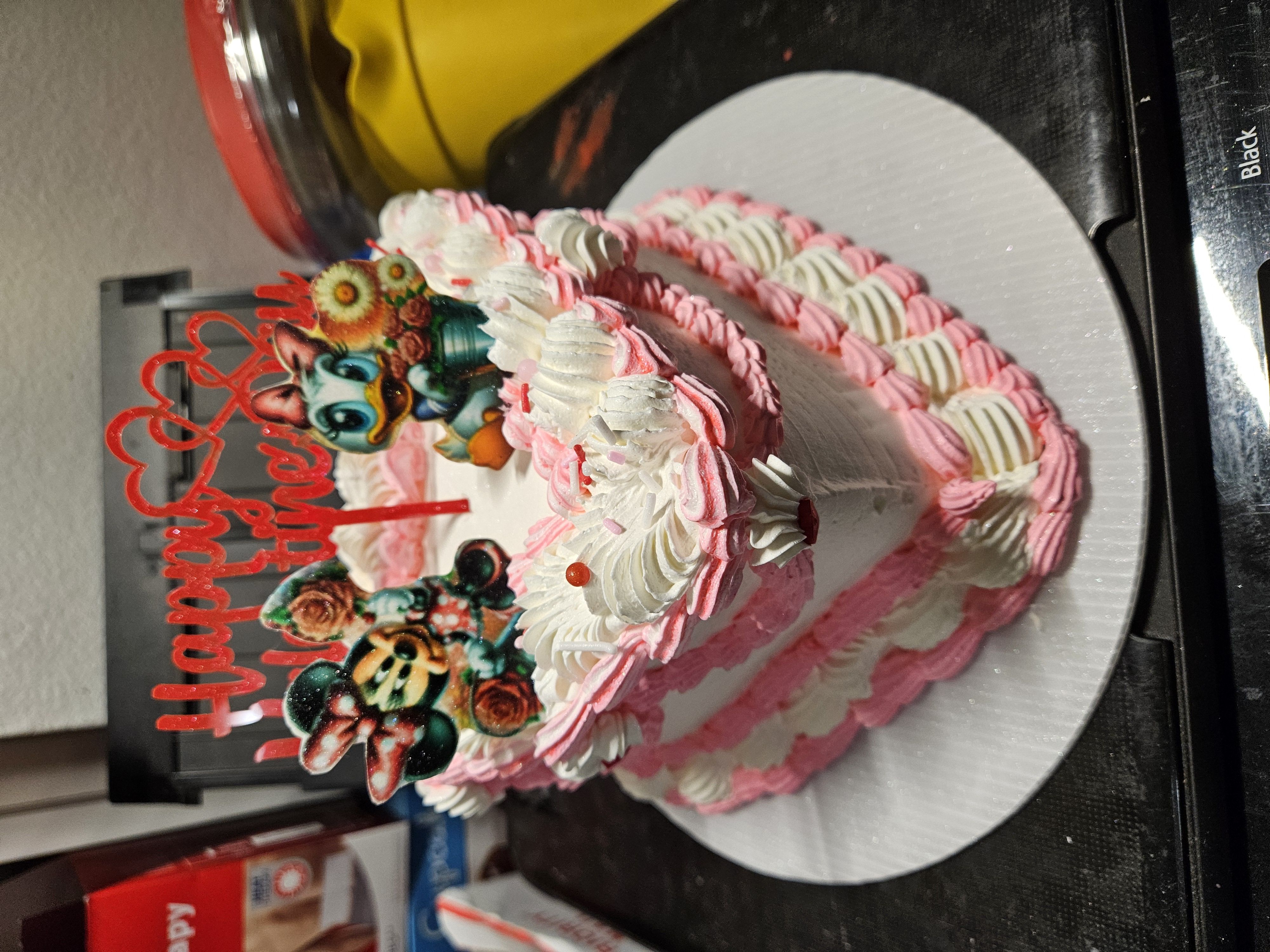 9in Heart Cake With Image