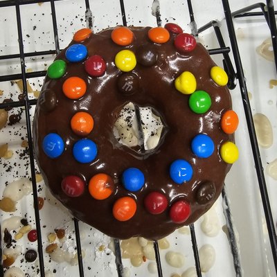 Chocolate Polkadot Donut 