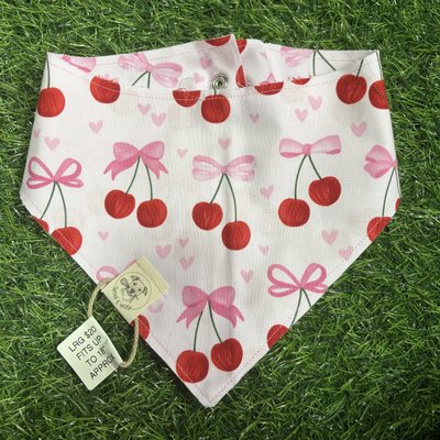 Large Pink Bows & Cherries