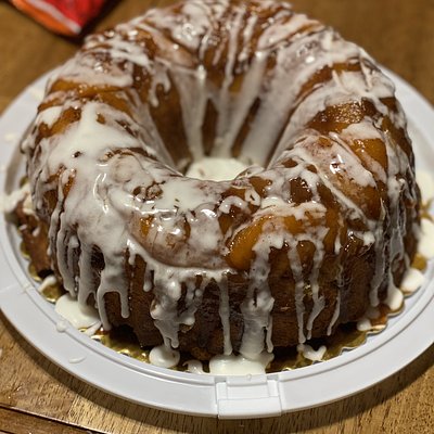 Peach Cobbler Bundt Cake