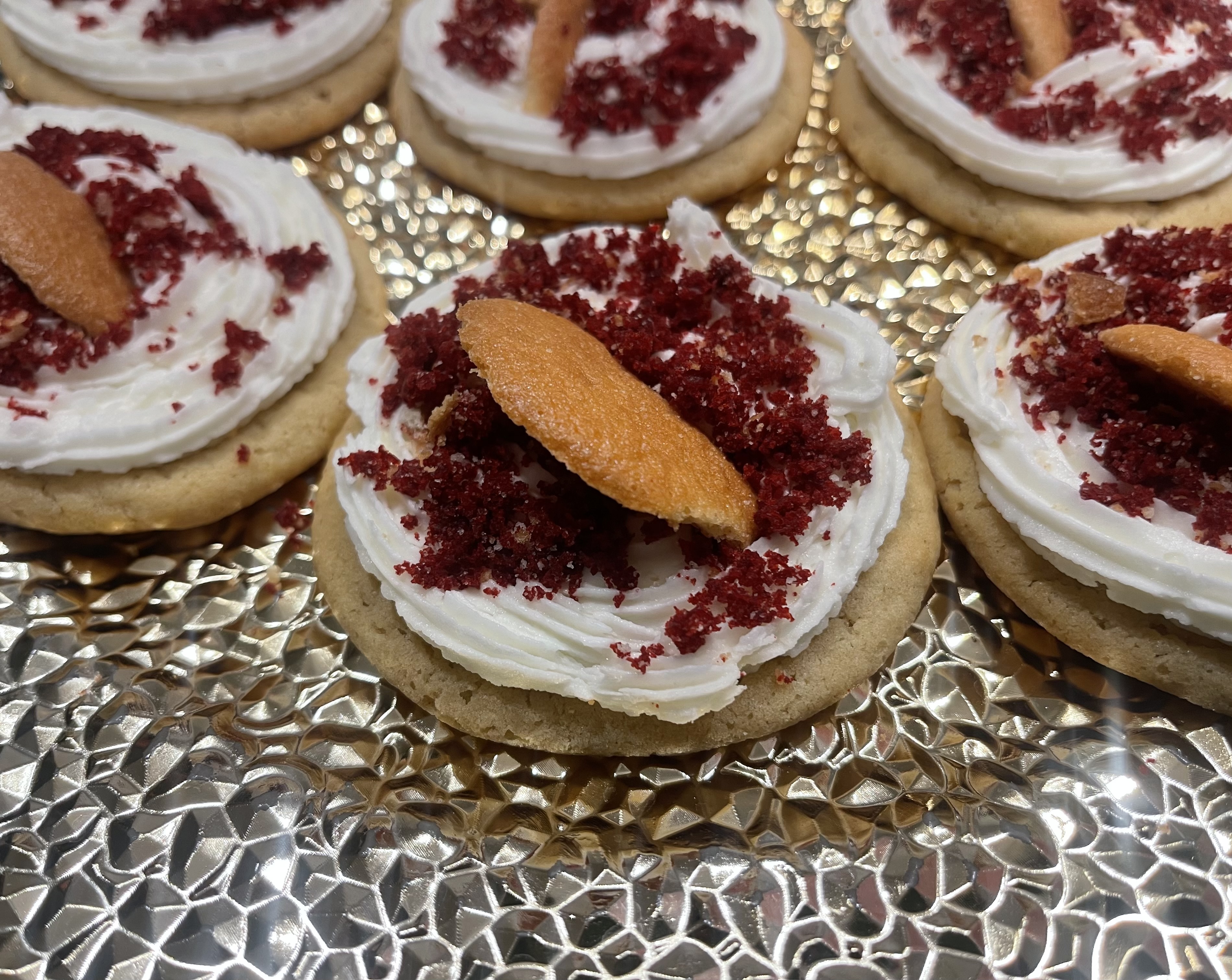 Red Velvet Banana Bliss Cookies