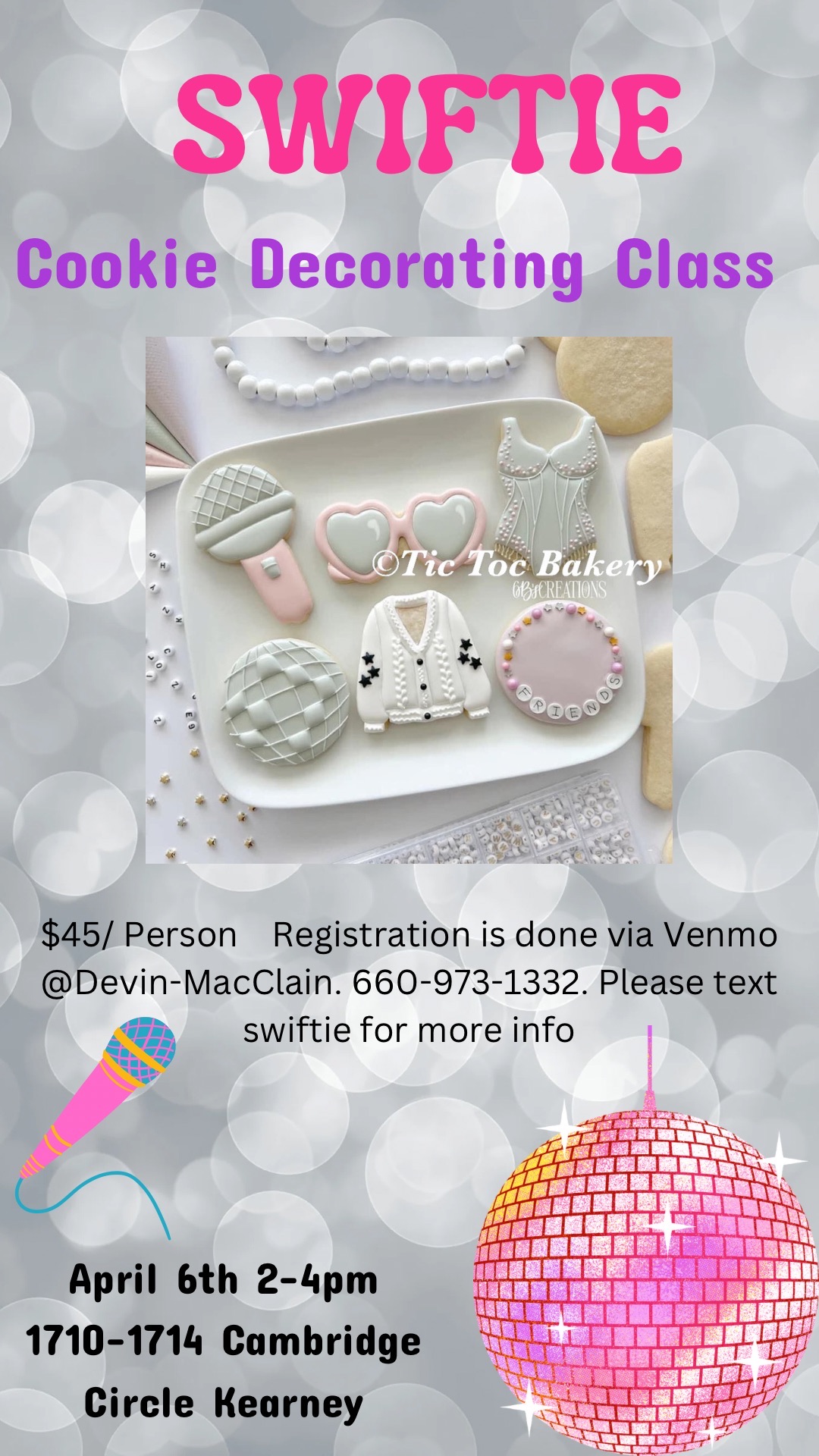SWIFTIE Cookie Decorating Class