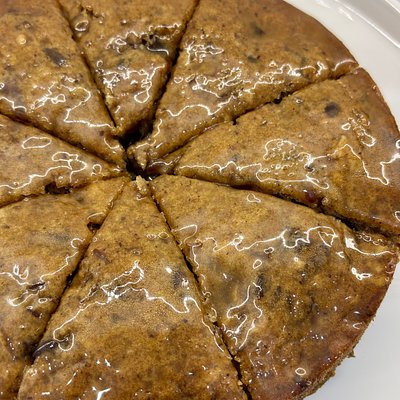 Organic Medjool Date & Walnut Cake (GF) 