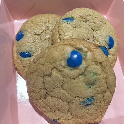 M & Ms (3 Cookies)