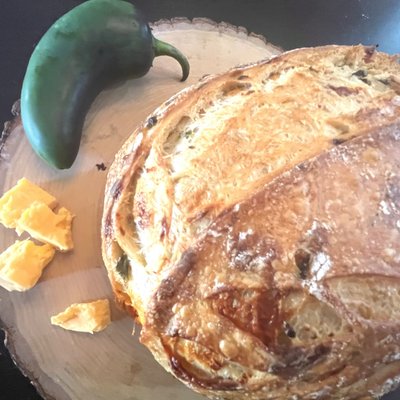Jalapeño Cheddar Sourdough