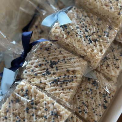 Dipped/Drizzled Rice Krispies 
