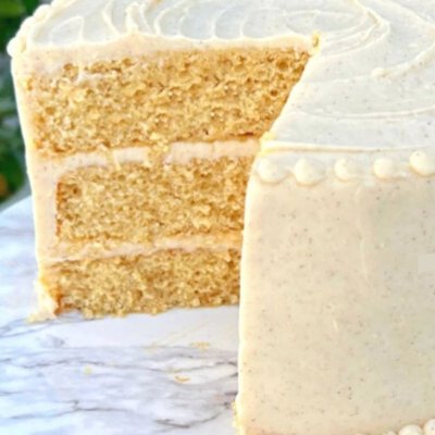 Three Layered Banana Cake 