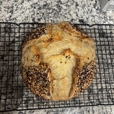 Everything But The Bagel Sourdough