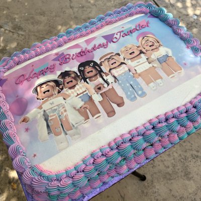 Custom Sheet Cake 
